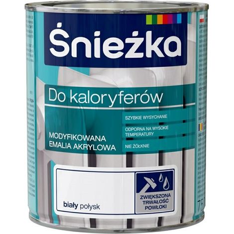 Śnieżka Para radiadores - Esmalte acrílico modificado 0,75l (1/2)
