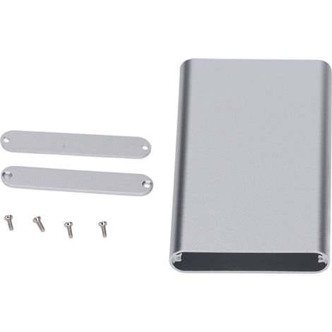 Gehäuse aus matter Aluminiumlegierung für Leiterplatten, integriertes Elektronikverdrahtungsgehäuse, Projektbox. (1/5)