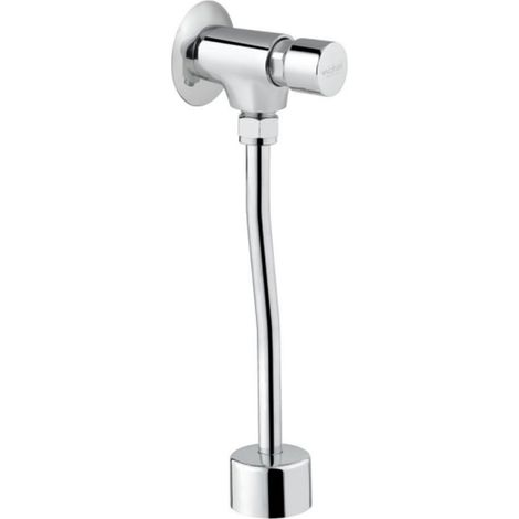 Zeitgesteuerter Urinalhahn aus verchromtem Messing – Idral Modern 08120/E (1/5)