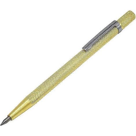 Stylo à graver Tip Scriber (1 unité), en alliage, avec clip pour verre, céramique et métal [Or] (1/4)