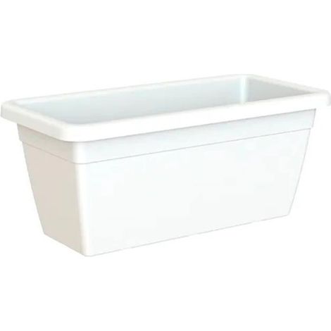 PLASTICFORTE jardinera 80x40x33,5 blanca 1173501 , Jardinera 80 x 40 x 33,5 cm blanca 1173501. -Marca: Plasticforte. -Material: Plástico. -Color: blanco. -Medidas: 80 x 40 x 33,50