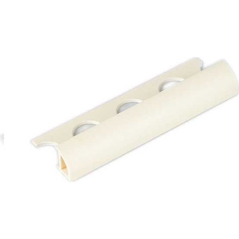 Profilo jolly proteggiangolo in pvc 8/10mm barra 2.6 m : Colore - Giallo avana