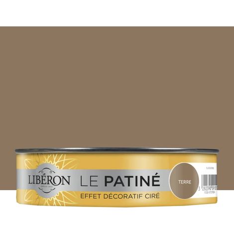Effet décoratif ciré LIBÉRON Le Patiné Terre 0,150 L (1/3)