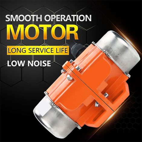Moteur vibrant asynchrone 70W monophasé pour équipements mécaniques, moteur à vibrations 1 pièce, idéal pour machines industrielles, alimentation 220V, usage professionnel. (1/5)