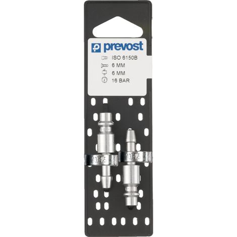 Tappo terminale PREVOST per tubi Ø10 mm con collari ad ala 1518 - Coppia - IRP 066810P2