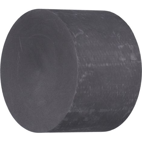 Plaque ronde en graphite de haute pureté, matériau résistant à l'usure et lubrifiant, 75 x 50 mm (1/5)