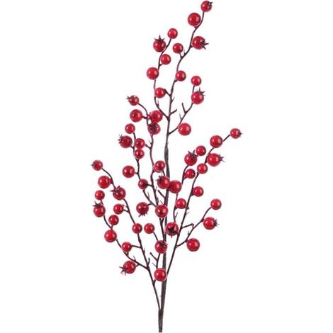 Ramo Bacche Rosso H60 (1/2)