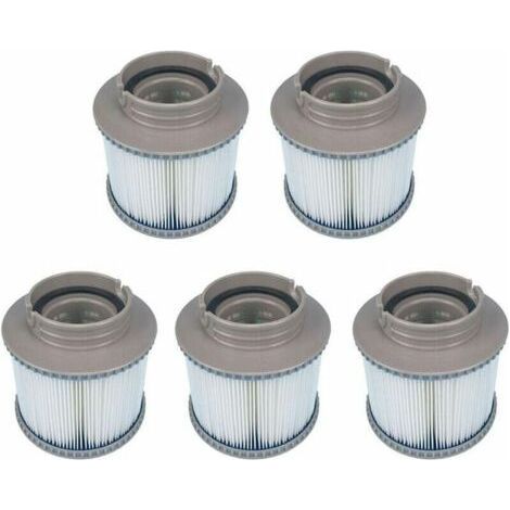 Lot de 5 filtres de rechange pour MSPA FD2089, cartouche de filtre pour piscine, hot-subbs et spas (1/2)