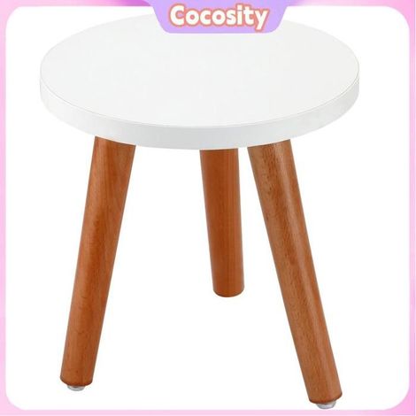 Cocosity Support de plante Support pour plantes en bois, petit support rond moderne pour Pot de fleurs, Table pour plantes jardin (1/5)