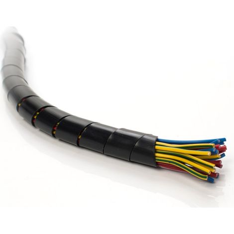 Tubo flessibile a spirale GST-8B nero (1/2)