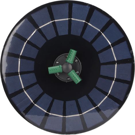 Pompe à Eau Solaire Flottante avec Éclairage LED Multicolore pour Bassin de Jardin et Fontaine Décorative (1/5)