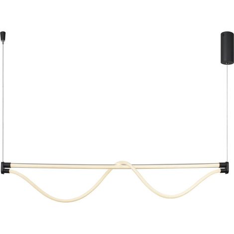 Suspension, Suspension LED FUGAZ, Mantra Noir en Metal, MANTRA (1/5)