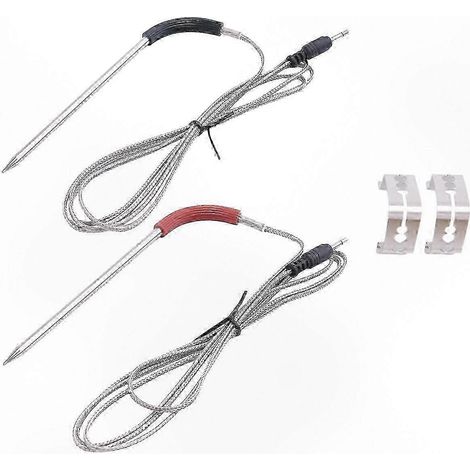 Sonde de thermomètre pour gril et fumoir - Capteur de viande de rechange pour une surveillance précise de la température (1/5)