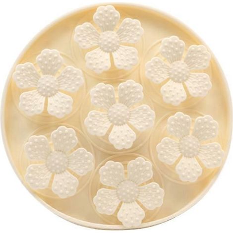 Schnüffelmatte mit Blumenmuster für Hunde, Duftspiel, Leckerli-Spender, olfaktorische Stimulation, pädagogisches Kauspielzeug für Hunde.