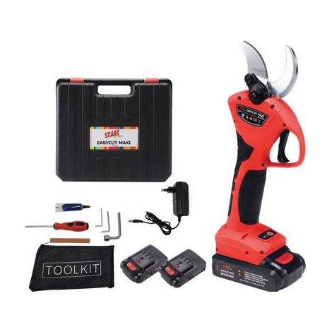 StarsGreen forbice da pota a batteria 1050W taglio regolabile per potare rami di giardini frutteti