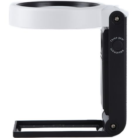 Loupe LED portable multifonction TH-7018A, pliable et légère, à main pour lecture et bricolage à domicile (1/5)