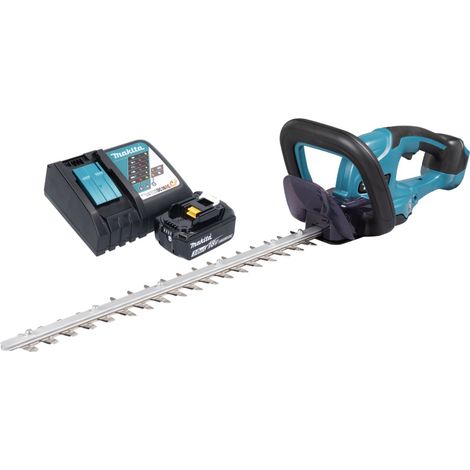 Cortasetos inalámbrico Makita DUH 507 RF 18 V 50 cm + 1x batería recargable 3,0 Ah + cargador