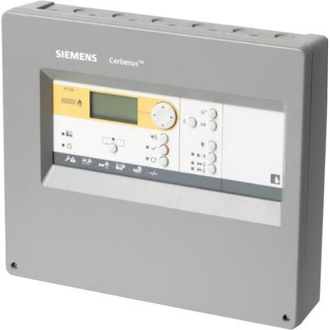 Siemens – Centrale d'alarme incendie conventionnelle 4 zones – Alimentation AC 196-253V – Courant 0,9A – Surveillance réseau – Contrôle batterie