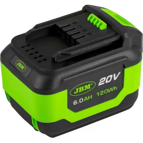 JBM 60015 Batteria 20 V da 6 Ah