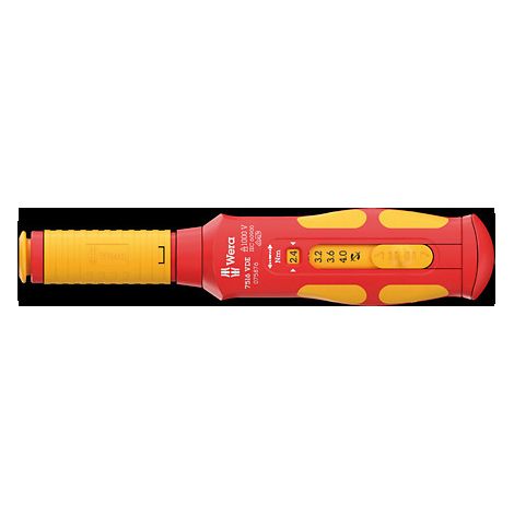 Wera 7516 VDE Kraftform Safe-Torque llave dinamométrica negro verde