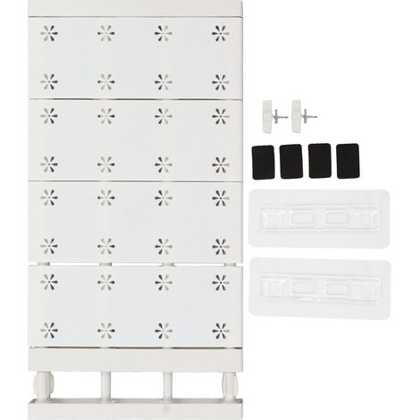Panneau de séparation de garde-robe, tige extensible de rangement, panneau de séparation multicouche peu encombrant pour armoire