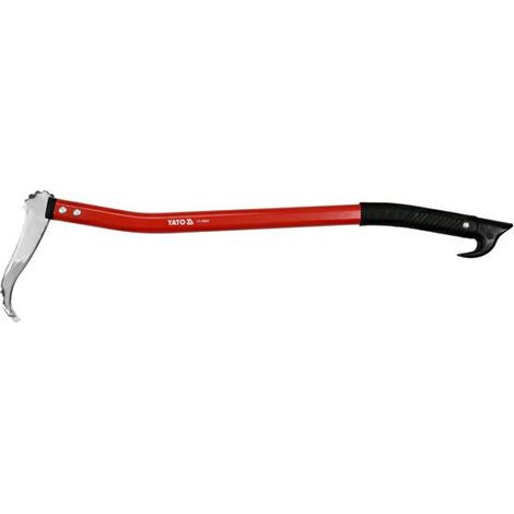 YATO, modello YT-79916, gancio a J, ideale per appendere attrezzi o tende, design resistente e funzionale per l'uso in casa e in officina.