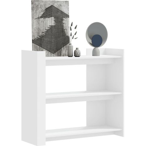 Konsolentisch Weiß 100x35x90 cm Holzwerkstoff