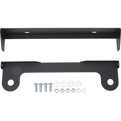 Support de Plaque D'immatriculation Rabattable en Métal Durable 333 01 Résistant aux Vibrations Fixation Sécurisée pour Treuil avec Guide-câble Hawse Protection Fiable contre L'eau. (1/5)