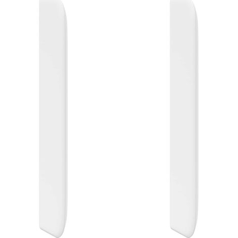 Headboard Ear White 80 x 16 x 4 cm PVC vidaXL (1/5)