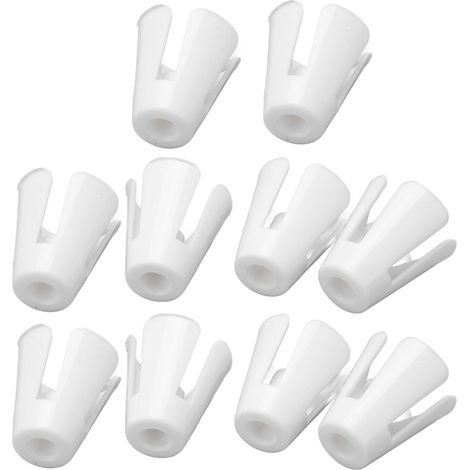10 Griffes de Maintien en Plastique pour Bobines de Fil, Accessoires pour Machine à Coudre Industrielle et Domestique (1/5)