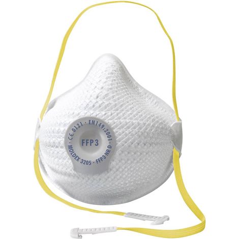 Moldex Air 320501 Mascherina antipolvere con valvola FFP3 D 10 pz. EN 149:2001, EN 149:2009 DIN 149:2001, DIN 149:2009 (1/4)