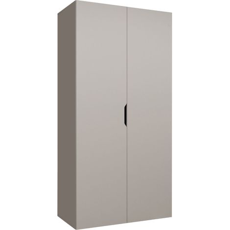 Armario Hartford 509, Cachemira, 202x100x50cm, Puertas de armario: Con bisagras, Número de estantes: 0 (1/4)
