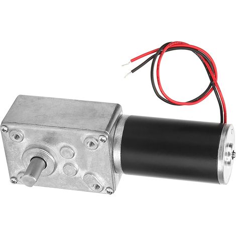 12-V-Gleichstrom-Schneckengetriebemotor mit 8-mm-Abtriebswelle (1/5)