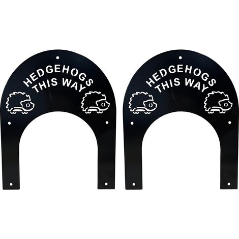 Hedgehog Highway Garden Fence Gates (Pack of 2) (1/5)