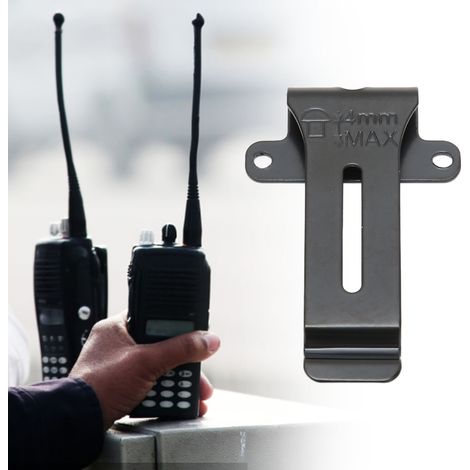 6 Pièces Clip Ceinture Radio Portable pour Kenwood TK-208/308 et Baofeng BF-888S, Accessoire de Fixation (1/5)