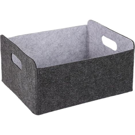 Les paniers rangement en feutre,les paniers de rangement en feutre épais,les paniers de rangement pliables et les boîtes rangement (1/5)
