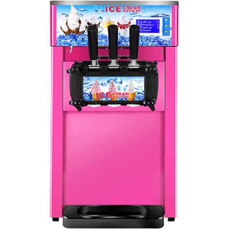Commercial 1200W 16L Stainless Steel Ice Cream Machine for Margaritas and Smoothies - Suitable for Making Iced Juices, Tea, and Coffee (1/5)