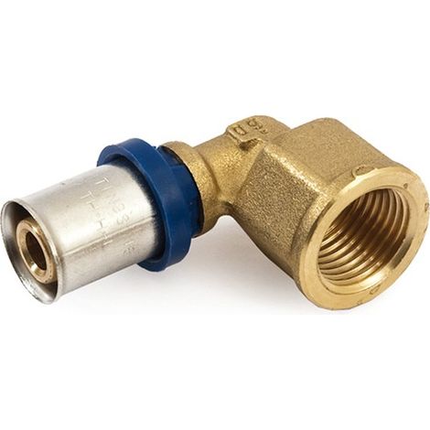 Angolo Femmina Per Tubo Multistrato - General Fittings, diam.1/2"x 16 Spessore 2.0