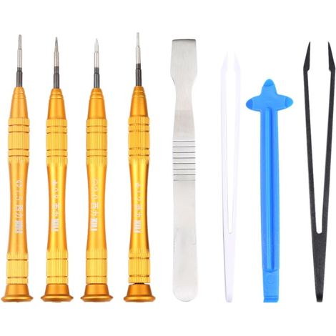 Mobile phone disassembly tool kit including a professional 8-in-1 multifunctional screwdriver (1/4)