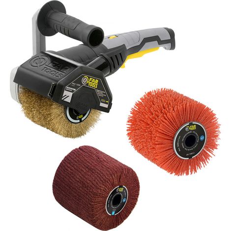 Fartools – Ponceuse excentrique 1300W – 120mm – 900-3200 tr/min – Collecteur de poussière – Pour bois extérieur et métal (1/5)