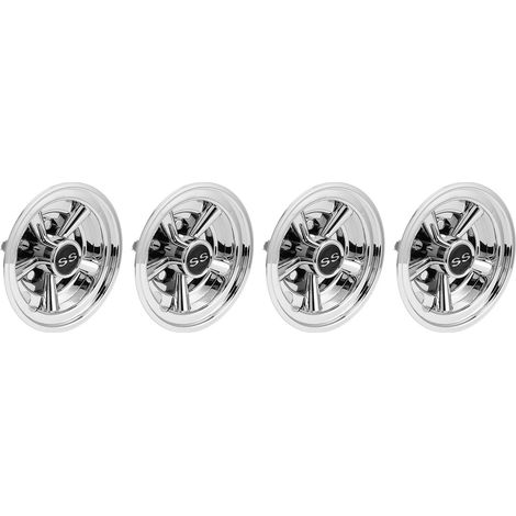 Enjoliveur de roue de voiturette de golf 8 pouces, aérodynamique, étanche, résistant aux hautes températures, remplacement universel pour E-Z-GO (1/5)