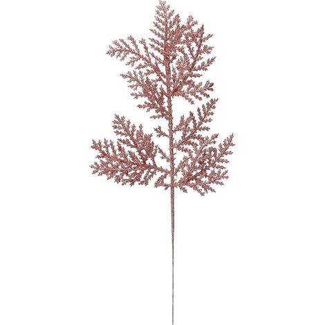 Ramas y hojas de pino artificiales, plantas decorativas artificiales para sala de estar, hojas navideñas de imitación, arreglo floral navideño (K) (1/5)