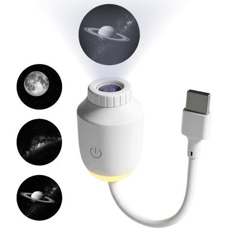 Veilleuse galaxie – Lampe de minuterie réglable à (1/5)