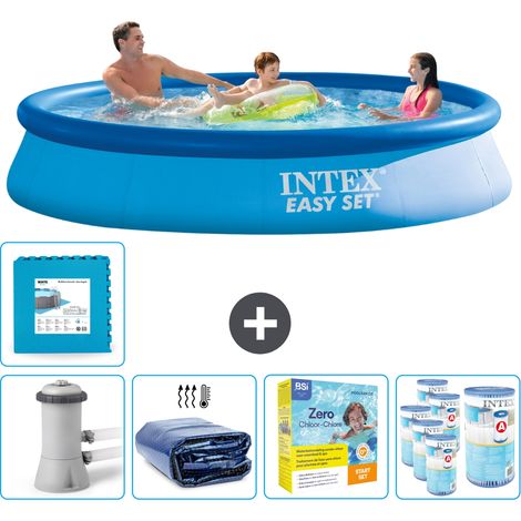 Intex Piscine Easy Set Ronde - 366x76 cm - 6-pièces SCB23 (1/5)