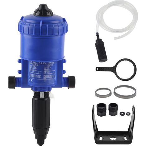 EJ.Life High Quality G3/4 to G1 Male Thread Fertilizer Injector Chemical Liquid Dosing Dispenser Pump 0.2-2% (1/5)