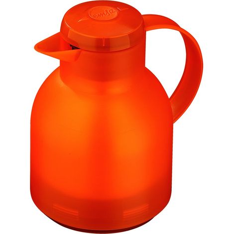 Emsa Samba Caraffa Termica, Chiusura QuickTip, Plastica, Arancione Traslucido, 0.1x0.1x0.1 cm (1/5)