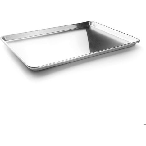 Plateau Bas en Aluminium Design Minimaliste Léger et Robuste pour Cuisine Bureau Salon Service Décoration Intérieure Polyvalent Espace Vie