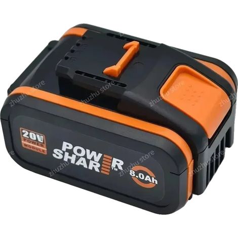 Batterie rechargeable, capacité de 6000 mAh, compatible avec les outils Worx, Worx 8AhX1 (1/2)