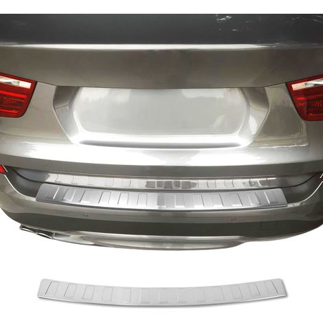 OMAC Ladekantenschutz Stoßstangenschutz für BMW X3 F25 2010-2017 – Edelstahl gebürstet (1/5)