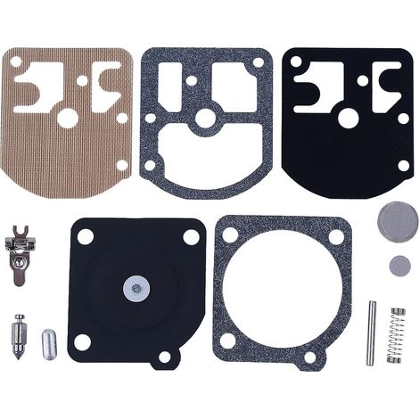 Compatible avec Zama C1S-H4 C1S-H4A C1S-H8 C1S-H8A C1S-S1 C1S-Z1 RB-14 kit de reconstruction de carburateur, kit de réparation de carburateur (1/5)